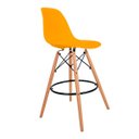 Ver imagem 1 de Banqueta Alta Charles Eames Wood DKR Eiffel - Design Amarelo