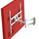 Ver imagem 2 de SUPORTE TV 10" a 65" VESA 600X400 4 MOVIMENTOS BRANCO