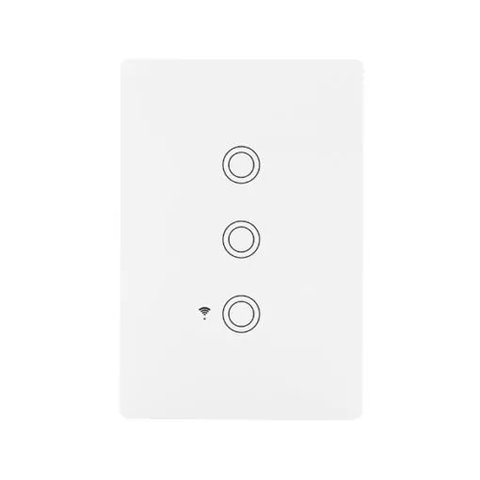 Interruptor Inteligente Touch 3 Teclas Branco Smart Link MARGIRIUS