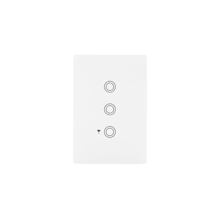 Interruptor Inteligente Touch 3 Teclas Branco Smart Link MARGIRIUS