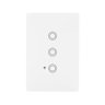 Interruptor Inteligente Touch 3 Teclas Branco Smart Link MARGIRIUS - 1
