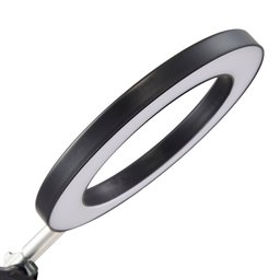 Abajur Led MBLED Ring Light Bivolt 3000K Luz Amarela Preto - 4