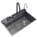 Ver imagem 1 de Pia Cozinha Gourmet Inox Premium Funcional 75x45 Moderna