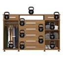 Ver mais imagens de Comoda 7 Gavetas 2 Protas Spaterias com Rodinhas London - Nanda Decor:amendola Touch