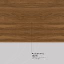 Ver imagem 3 de Comoda 7 Gavetas 2 Protas Spaterias com Rodinhas London - Nanda Decor:amendola Touch