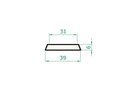 Ver imagem 7 de Kit Vaso Planta + Prato 65x40 Oval Moderno Polietileno BGPLASTICOS ROSA 022