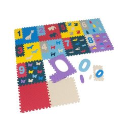 Tapete Brinque Numeros 12 Peças 19x19cm Mingone - 2