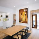 Ver imagem 4 de Quadro Canvas The Best Paintings Klimt 90x60cm Mold Branca