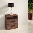 Ver imagem 1 de Mesa de Cabeceira Criado Compacto Quarto Cama Café