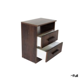 Mesa de Cabeceira Criado Compacto Quarto Cama Café - 7