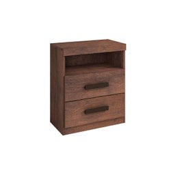 Mesa de Cabeceira Criado Compacto Quarto Cama Café - 2