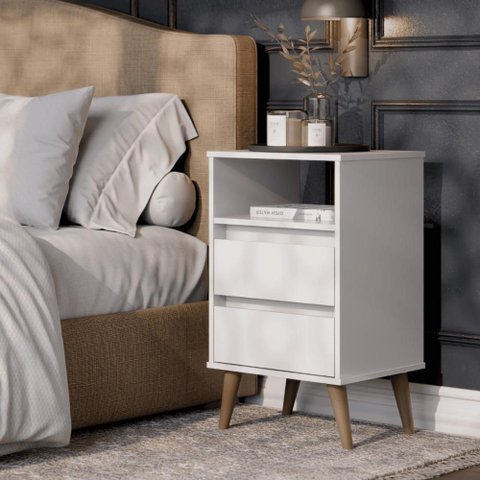 Mesa de Cabeceira Catalunha Branco
