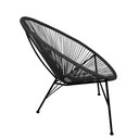 Ver imagem 3 de Cadeira Acapulco Preta MOR DISTRIBUIDORA