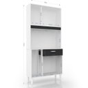 Ver imagem 2 de Cozinha Compacta Cássia 6 Portas 1 Gaveta Poquema