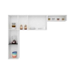 Cozinha Compacta Júlia 3 Peças 6 Portas Poquema - 3