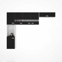 Cozinha Compacta Júlia 3 Peças 6 Portas Poquema - 1