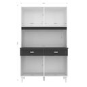Ver imagem 3 de Cozinha Compacta Manu 8 Portas 2 Gavetas Poquema
