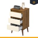 Ver imagem 4 de Mesa de Cabeceira Wood 3 Gavetas Ej Móveis