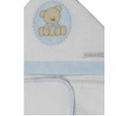 Ver imagem 2 de Toalha de Banho Infantil com Capuz 100% Algodão Urso Azul | Casa Del Grande