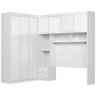Guarda Roupa Modulado 7 Portas 3 Gavetas Veneza - Branco - 9