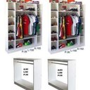 Ver imagem 5 de Móveis Loja Roupa Closed Expositores Araras Magia Móveis