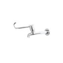 Ver imagem 1 de Torneira Para Clinica Hospitalar Alavanca 1/4 de Volta Acionamento Cotovelo