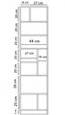 Ver imagem 3 de Estante Organizadora Maria 100% Mdf Woodcore
