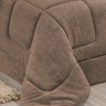 Coberdrom Robust King Manta Soft Sherpa Lã de Carneiro Pesado Grosso 1 Peça - Cáqui - 3