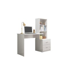 Escrivaninha Livreiro Office Cristal Cor Branco Mobili - 2