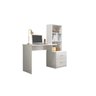 Escrivaninha Livreiro Office Cristal Cor Branco Mobili - 2