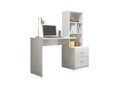 Ver imagem 2 de Escrivaninha Livreiro Office Cristal Cor Branco Mobili