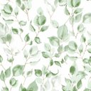 Ver imagem 1 de Papel de Parede Infantil Folhas Verde Sonhos 4227