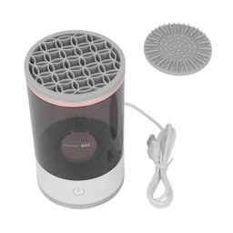 Limpador de Pincel Maquiagem Automatico Usb Remove Sujeira Potente Vibraçao Limpeza Profunda Potente - 5