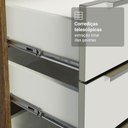 Ver imagem 6 de Armário de Cozinha Completa 270 Cm Rustic/branco Veludo Lux Madesa 06