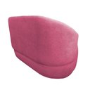 Ver imagem 5 de Namoradeira Decorativa Beatriz Orgânica Suede Rosa