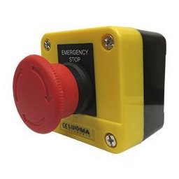 Botoeira com 1 Botao Emergencia Lk Xal J 174 Am Lukma - 1