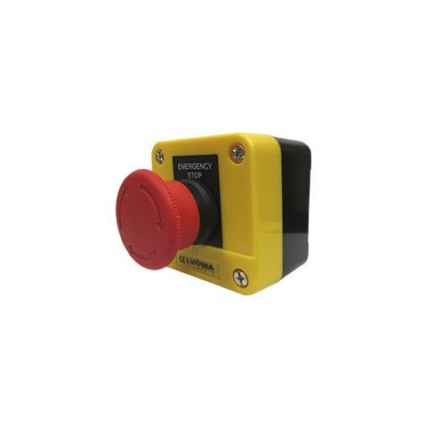 Botoeira com 1 Botao Emergencia Lk Xal J 174 Am Lukma