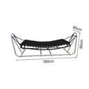 Ver imagem 4 de Rede Suspensa em Trico Nautico com Estrutura de Aluminio Preto