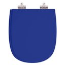 Ver imagem 1 de Assento Sanitario Poliester com Amortecedor Sabatini Azul para Vaso Icasa