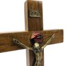 Crucifixo De Mesa E Parede Mãos Ensanguentadas De Jesus Grande 25 cm FORNECEDOR 27 24267 - 2