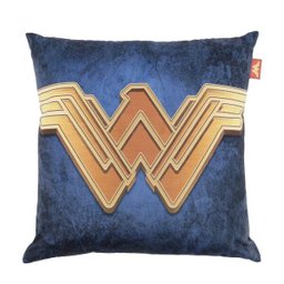Capa para Almofada em Poliéster Mulher Maravilha Movie Gold Urban - 1