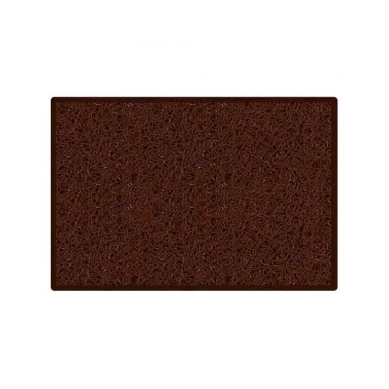 Tapete de Entrada Capacho - Marrom 40cm x 60cm