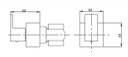 Ver imagem 4 de Acabamento para Registro Deca Base - Madrid WJ-2671-265A