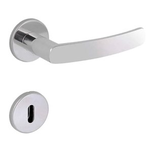 Fechadura Interna Brava 4086593/55 - Inox Polido Arouca