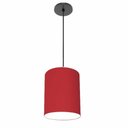 Ver imagem 1 de Lustre Luminária Pendente Vivare Free Lux Pe-4103pr Cúpula em Tecido 15x20cm