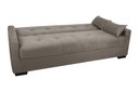 Ver imagem 4 de Sofá Cama Lavínia 3 Lugares Veludo Capuccino Matrix