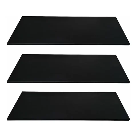 Kit 3 Prateleiras Suporte Invisível Preto