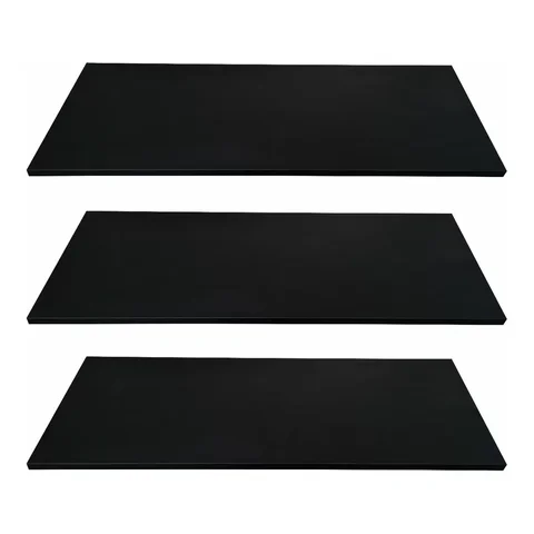 Kit 3 Prateleiras Suporte Invisível Preto