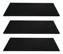 Ver imagem 1 de Kit 3 Prateleiras Suporte Invisível Preto