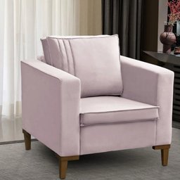 Poltrona Decorativa Riviera Veludo - Star Confort - 2